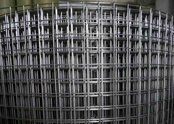 Ss304 Welded Metal Mesh 1/2" Opening Roll Widths 36" 48"