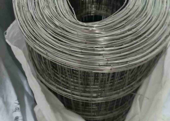 Rectangle Hole Ss Welded Mesh 1" X 2" Opening 0.08" Diameter