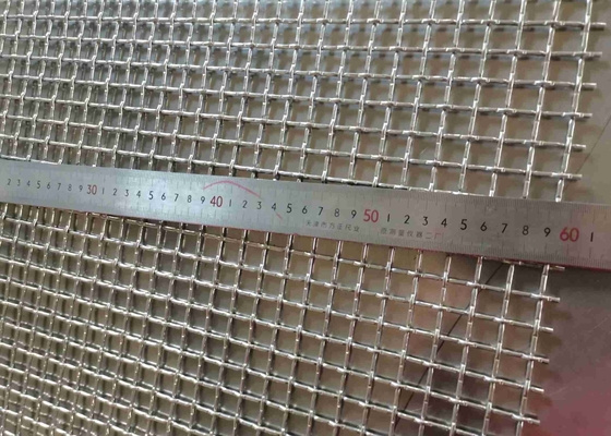 Slot Hole Steel Crimped Wire Mesh For Sieve Vibration And Buildings