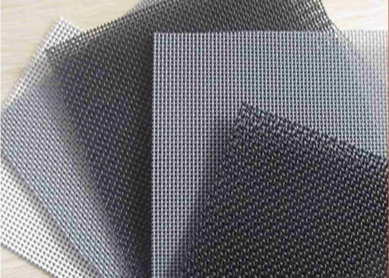 Plain Woven 316 Stainless Steel Security Mesh Security Screen With Anti Corrosion