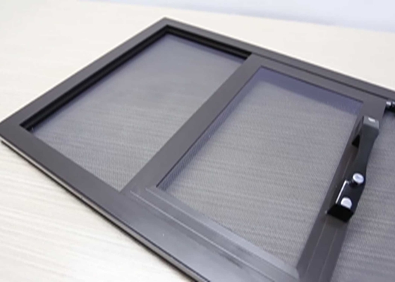 Square Hole 10 Mesh × 10 Mesh Aluminum Insect Screen Lightweight Durable High Strength