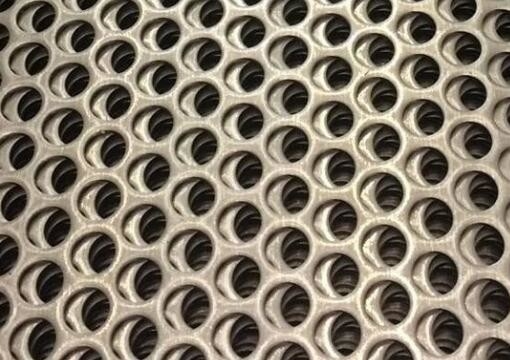 Length 0.5-30m Aluminum Perforated Metal With Slot Hole Pattern
