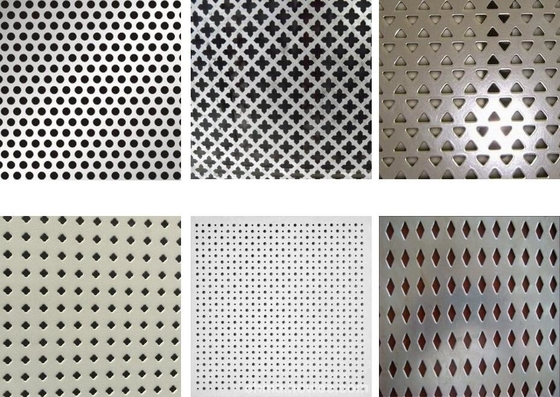 Stainless Steel Perforated Metal Mesh 0.40 - 5.00MM Thickness