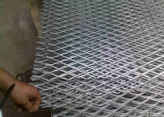 Expanded Metal Mesh Stainless Steel 304 Raised And Flattened