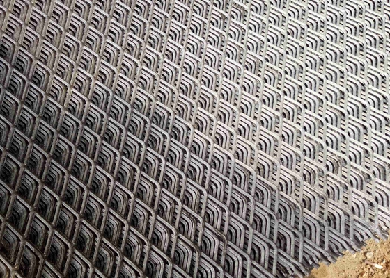 Expanded Metal Mesh Stainless Steel 304 Raised And Flattened