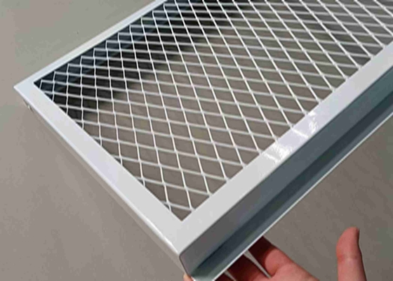 Aluminium Flattened Expanded Metal Used In Construction Industries