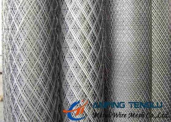 Aluminium Raised Expanded Metal Mesh Used In Manufacturing