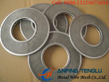 Circular Filter Disc Single And Multi Layer Mesh Punch Press Or Edging