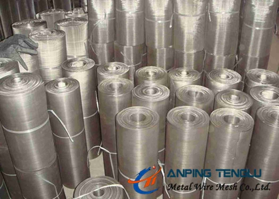 110×900 Stainless Steel Dutch Wire Mesh Filter Cloth 0.5m  Used In Aerospace Field
