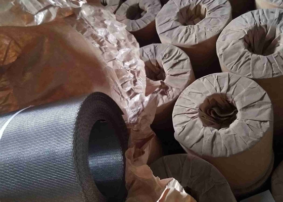 35um Aperture 70x350mesh Plain Dutch Weave Wire Mesh Firm Structure 1020mm