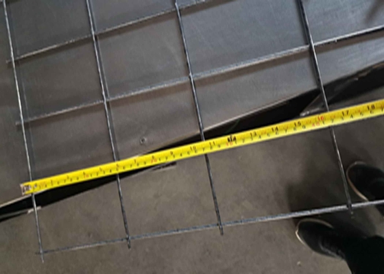 4" Square Opening 0.250inch Wire Stainless Steel Welded Wire Mesh Firm Structure