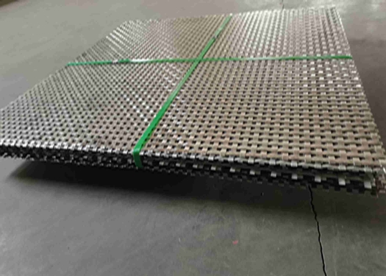 16mm Hole 8mm X 2mm Flat Metal Mesh SS304 High Strength And Durable