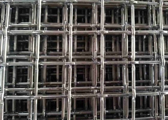 0.047" 0.039" Wire Stainless Steel Crimped Wire Mesh 0.236" Opening High Durability
