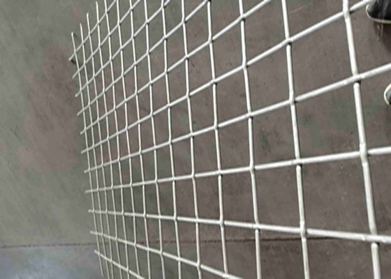 2" Opening Lock Crimped Wire Mesh 0.189" 0.177" 0.157"Diameter Wire Good Strength