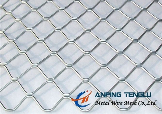 Beautiful Galvanized Grid Mesh Metal Wire Mesh Fence For Protection Corrosion Proof