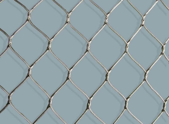 High Strength  Stainless Steel Rope Mesh Eagle Fencing Never Rusts