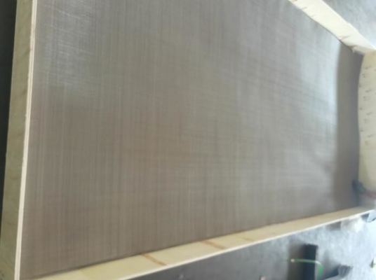 Industrial Stainless Steel Woven Wire Mesh Security Screen Width 0.5-2m Hole Size 1.5mm