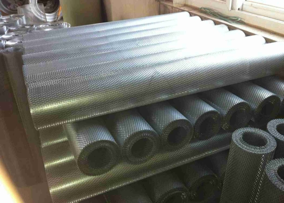 0.3mm-8mm Thick Stainless Steel Expanded Metal Mesh For Industrial Construction