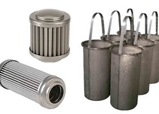 Galvanized Woven Edge Wire Mesh Filters For Oil Gas Filtration Tube Cap And Disc