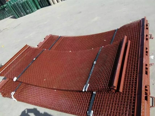 30m Stainless Steel Crimped Wire Mesh Grading And Separating Screening Materials
