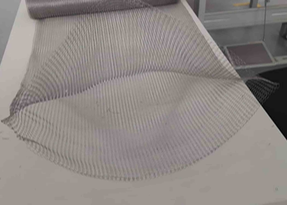0.23mm Stainless Steel Knitted Wire Mesh Ss304 Grade 500mm Width Stock