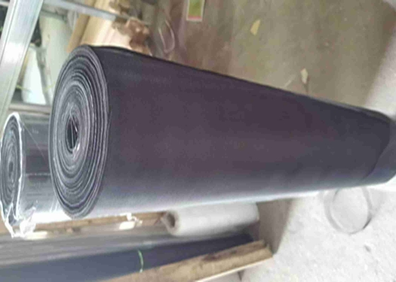 Ss304 Metal Mesh Security Screens Black Powder Coated 0.19mm Wire 1.4mm Hole