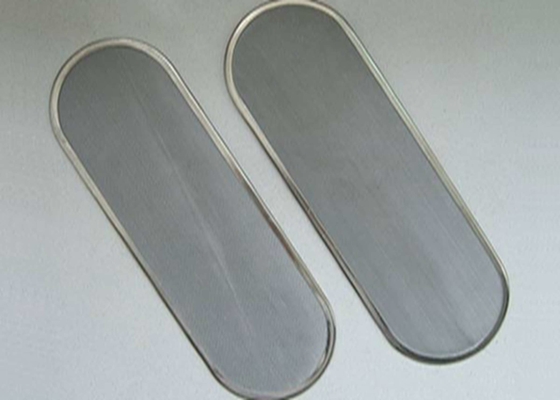 Stainless Steel Plain Weave Sintered Wire Mesh 5 To 7 Layers Up To 480℃