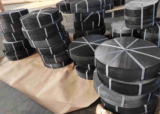 0.01 Mm - 5 Mm Dia Wire Mesh Filter Disc For Petroleum Industry