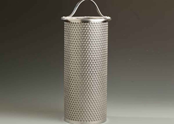 High Tensile Strength Sintered Stainless Steel Tube 5 Layers For Filtration Material