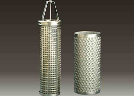 High Tensile Strength Sintered Stainless Steel Tube 5 Layers For Filtration Material