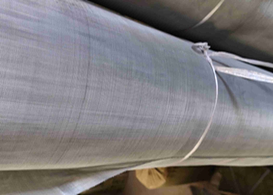 250 Mesh Ss Woven Wire Mesh 0.05mm 0.04mm Alkali Resistance Plain Weave And Twill