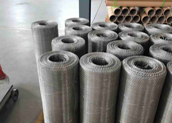250 Mesh Ss Woven Wire Mesh 0.05mm 0.04mm Alkali Resistance Plain Weave And Twill