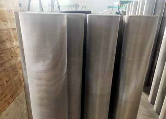 0.001 Inch Metal Woven Wire Mesh Square Panels Or In Rolls Decorative