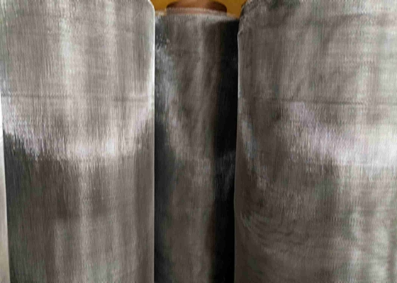 Twill Weave Ss Woven Wire Mesh Corrosion And High Temperature Resistance