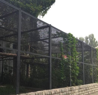 Welded Zoo Metal Wire Mesh Fence High Strength And Integrity