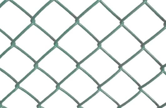 Green Chain Link Fence With Superior Corrosion And Rust Resistance