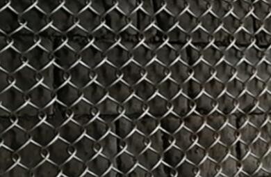 Black Vinyl Coated Chain Link Fence With Superior Corrosion And Rust Resistance