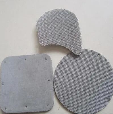 Extruder Screen Pack Spot Welded Edges And Aluminum Framed Edges