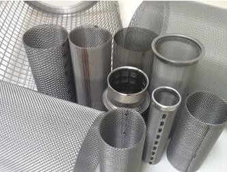 Cylindrical Extruder Screen Spot Welded Edges And Aluminum Framed Edges Single Layer Or Multilayer