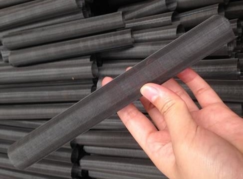 Cylindrical Extruder Screen Spot Welded Edges And Aluminum Framed Edges Single Layer Or Multilayer
