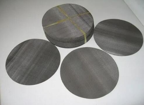 Stainless Steel 304 Extruder Screen Disc High Temperature Resistance Corrosion Resistance