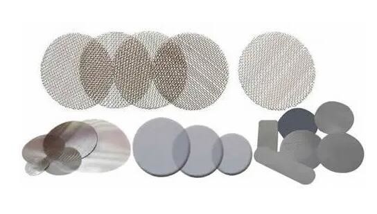 Extruder Screens In Single Layer Or Multilayer In Micron Ratings Suit Fine Extrusion
