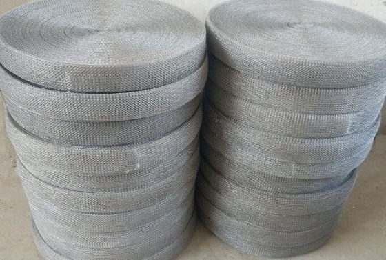 Porous Stainless Steel Knitted Wire Mesh For Industrial / Pharmaceutical