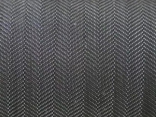 Herringbone Wire Mesh Stainless Steel Galvanized Iron Excellent Strength And Durability