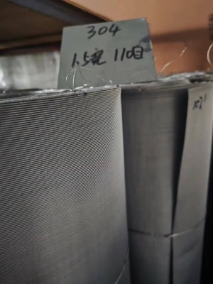 Common Stainless Steel Dutch Wire Mesh Alloys 304  316 And 316L.