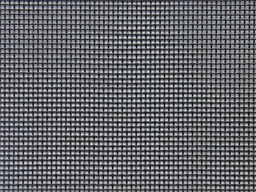 SS304 Mesh Security Screens Black Powder Coated 12mesh 0.023" Wire Plain Weave Type