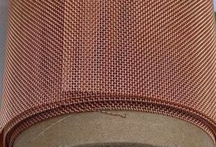 Brass Wire Mesh Used In EMI / RFI Shielding With Resistant To Saltwater And Oxidation