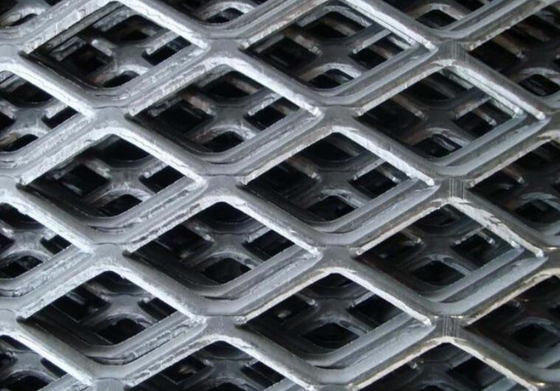 Mild Steel Galvanized Stainless Steel Alloys Expanded Metal Mesh 4' X 8 Size