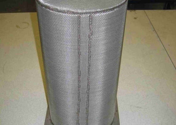 Custom Metal Stainless Steel Woven Mesh Filters For Commercial Industrial
