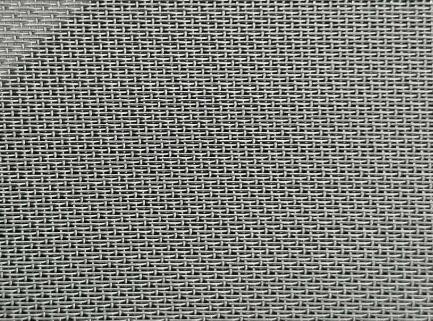 Five Heddle Weave Steel Wire Mesh 0.15m To 1.6m Width